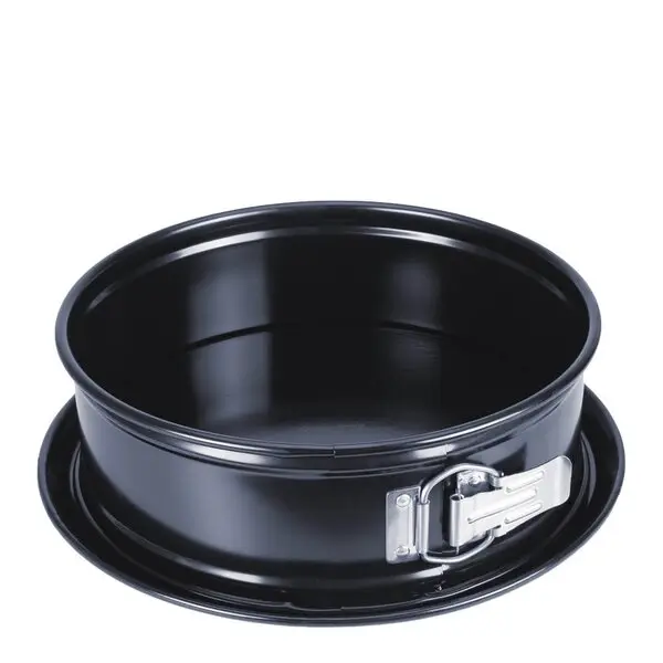 Springform emaljert 28x7 cm svart