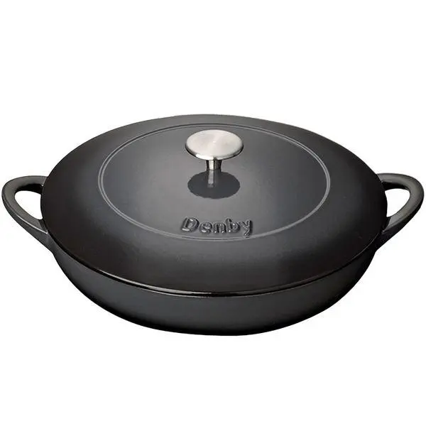 Halo støpejernsgryte 30 cm svart