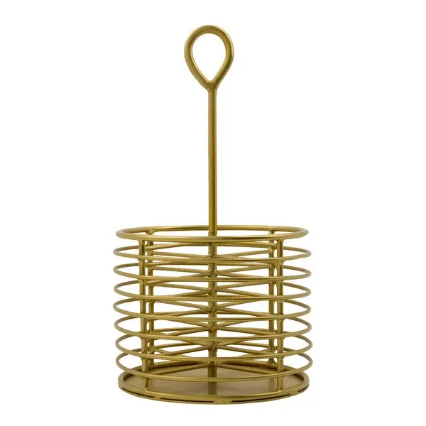 Lela oppbevaring 28,5x15 cm antikk messingfinish