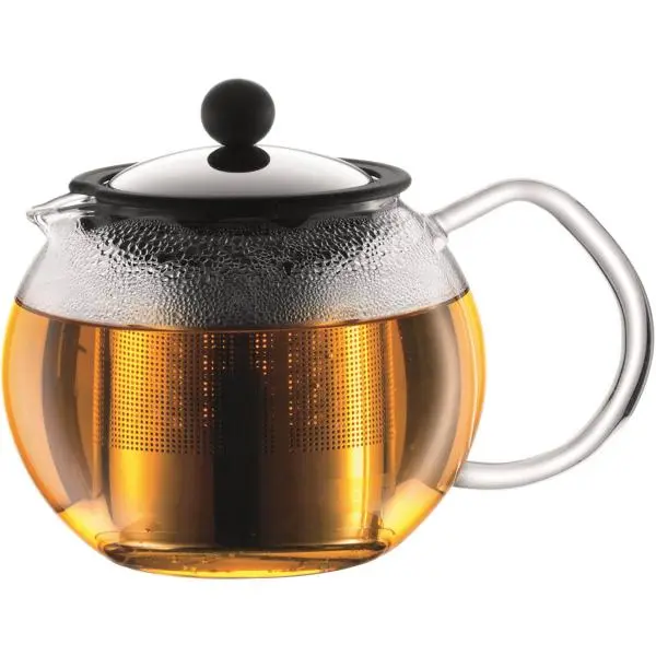 Assam tekanne m/filter 0,5L krom