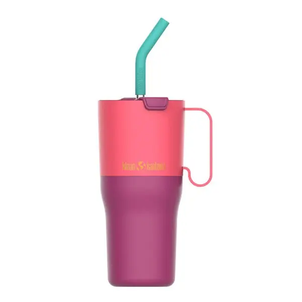 Rise Tumbler 77 cl med sugerør Pink Lemonade Kaleidoscope