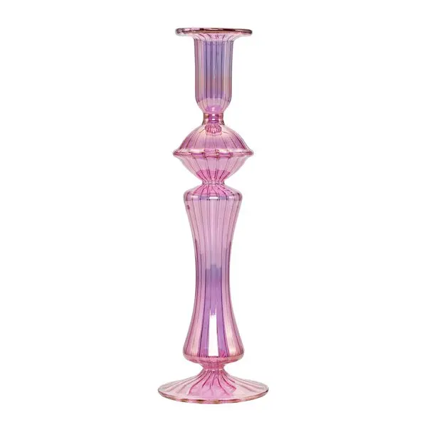 Balloon lysestake 26 cm lilla