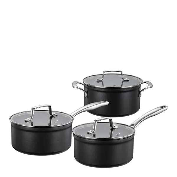 Black Line grytesett 3 deler svart