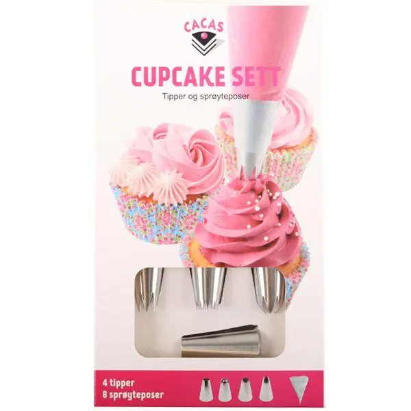 Muffins dekoreringssett 12 deler
