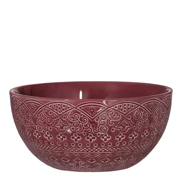 Orient bolle M 15 cm vinrød