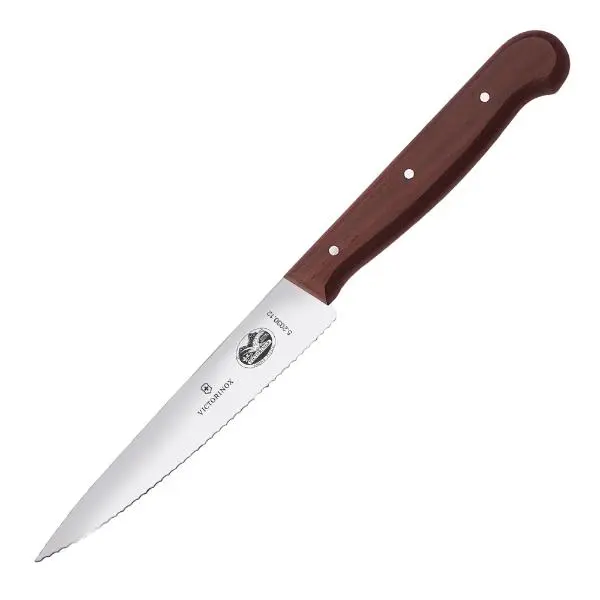 Kebony grønnsakskniv 12 cm brun