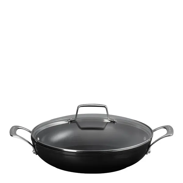 ENSC traktørpanne med glasslokk 3,2L 28 cm black