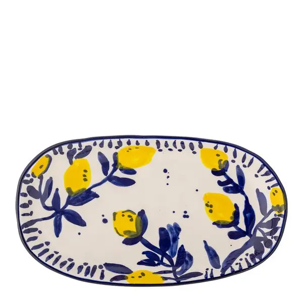 Maxima serveringsfat 29x16,5x4 cm blå