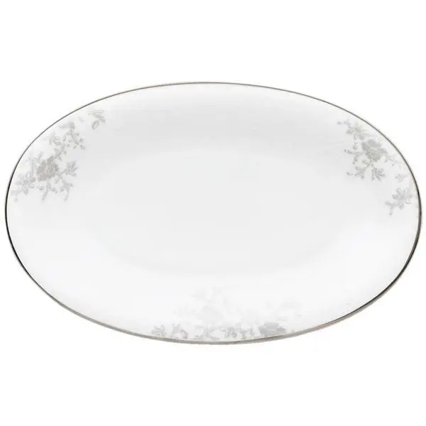 Angelina Platinum ovalt fat 24 cm