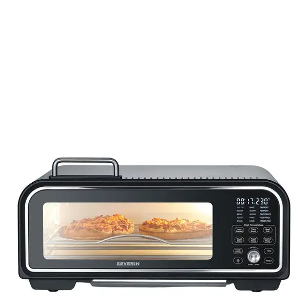 Serico pizzaovn PG8575 svart