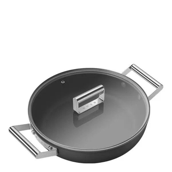 Traktørpanne 28 cm keramisk svart