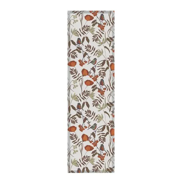 Fåglabäck bordløper 35x120 cm brun