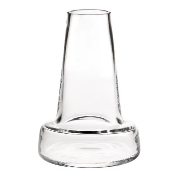 Flora vase lang 24 cm klar