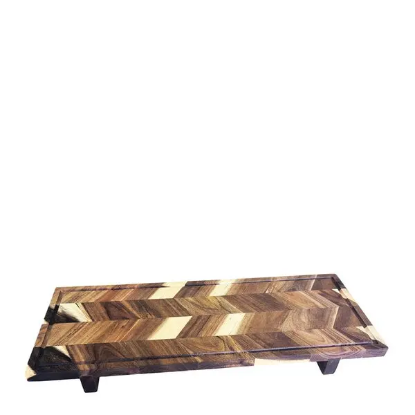Tapasbrett 60x23 cm akasie