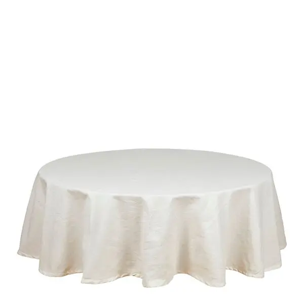 Vide rund bordduk Ø160 cm offwhite
