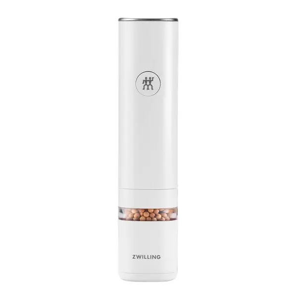 Enfinigy elektisk salt-og pepperkvern 21,3 cm hvit