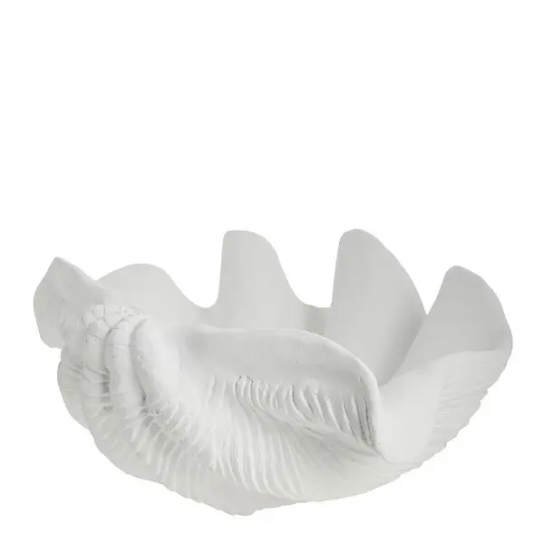 Shella seasell skål 41 cm hvit