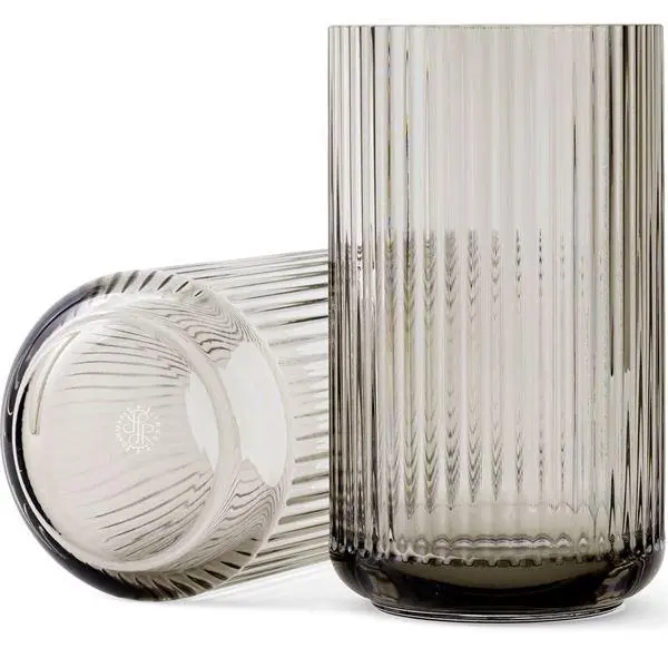 Vase h38 cm smoke