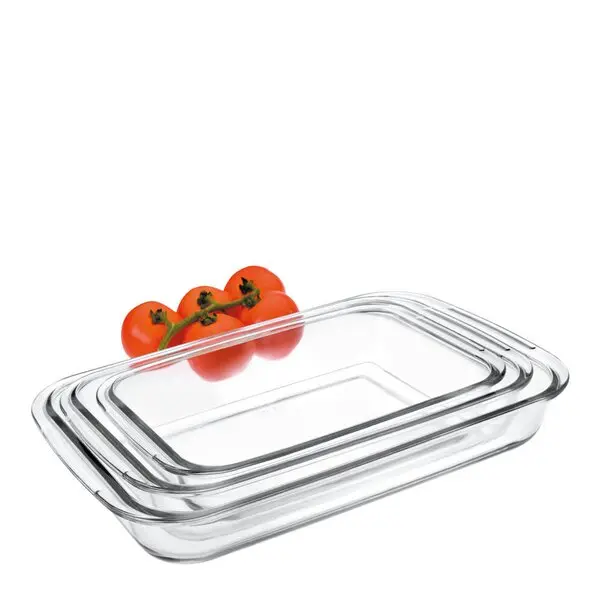 Ildfast form sett 3 stk glass
