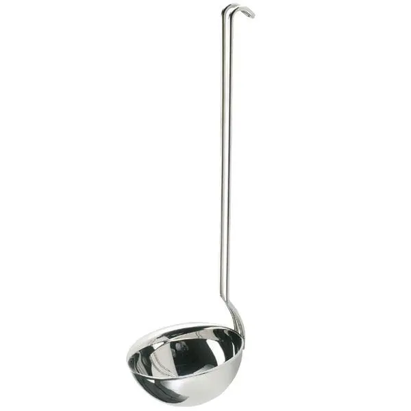 Oppøserskje oval 9 cm rustfritt stål