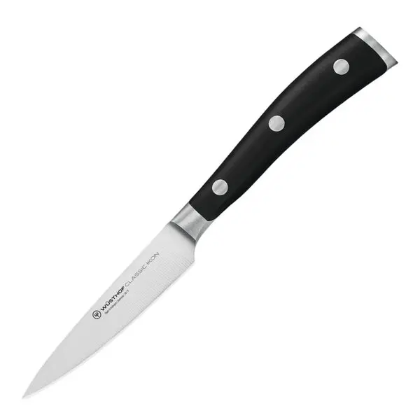 Classic Ikon skrellekniv 9 cm svart