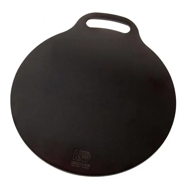Bake/pizzastål 35 cm svart