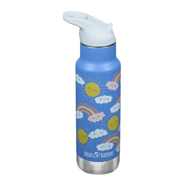 Kid Classic Narrow termoflaske 0,35L med sportslokk Rainbows