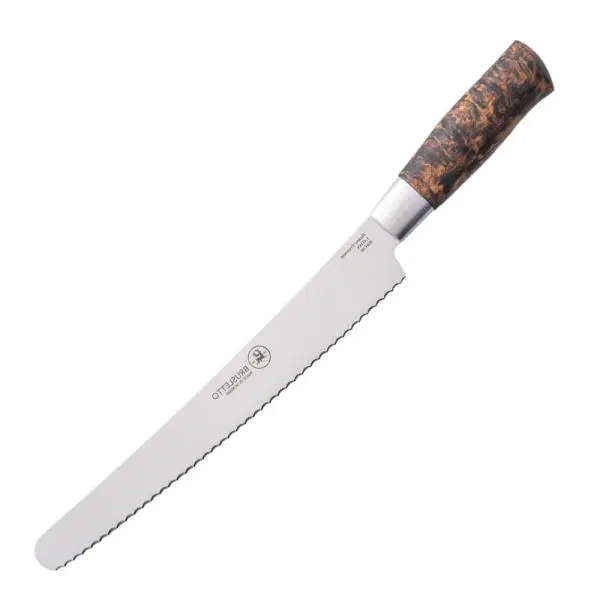 Hunter Premium brødkniv 38 cm masurbjørk