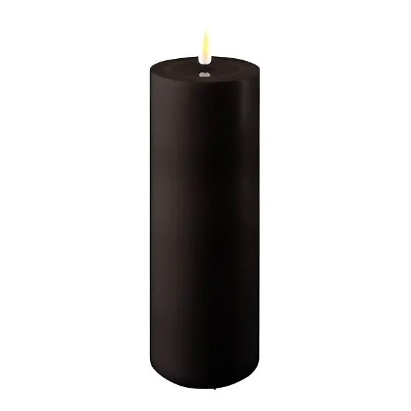 LED utendørslys 20x7,5cm svart