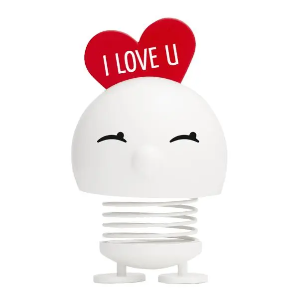 Bimble love medium hvit