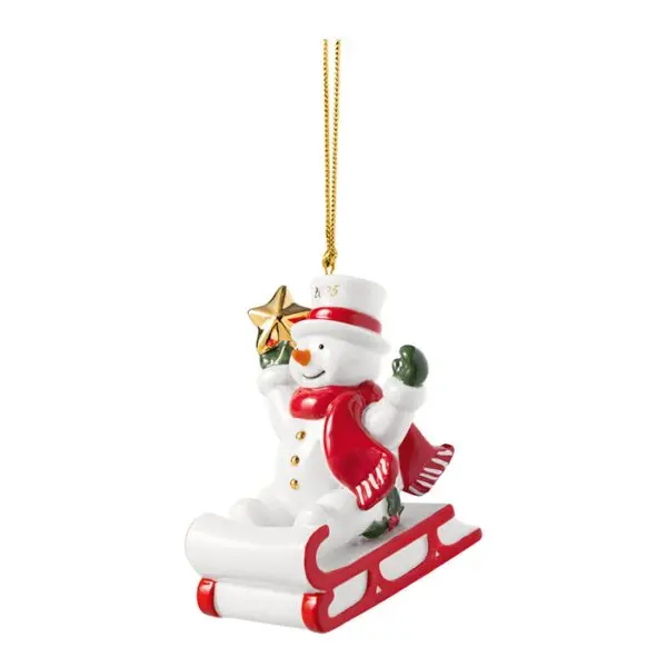 Christmas Classic juletrepynt snømann 8,5 cm