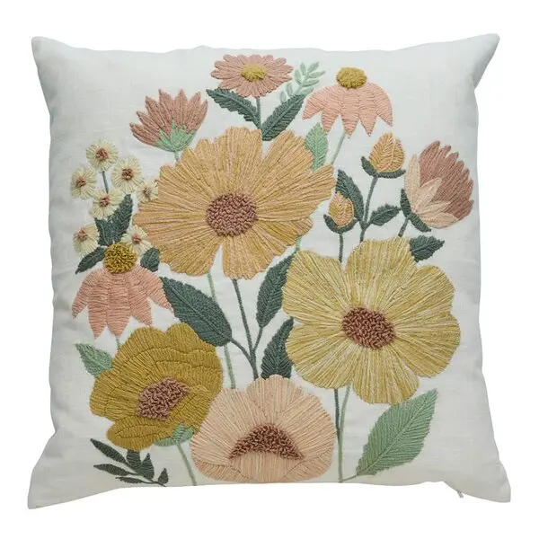 Vimina putetrekk 50x50 cm offwhite