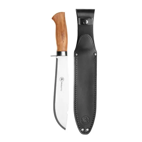 Villmarka stor kniv 36 cm oliventre