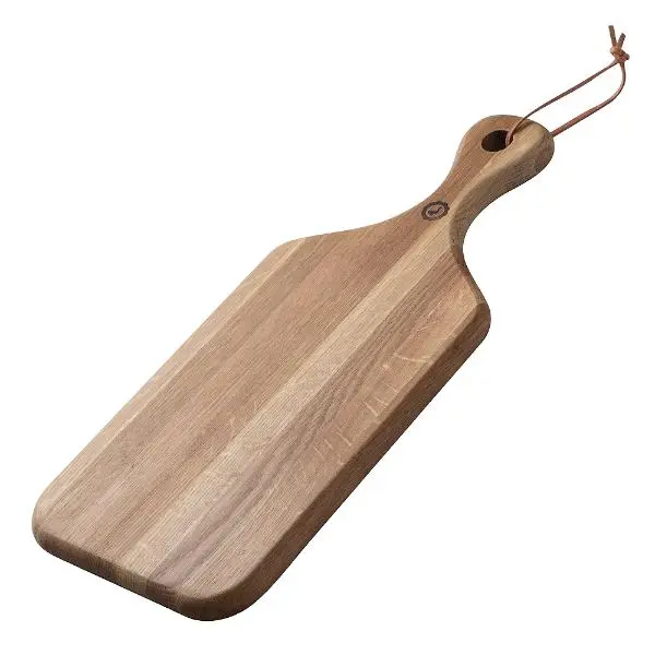 Signerat skjærebrett 40x17 cm eik