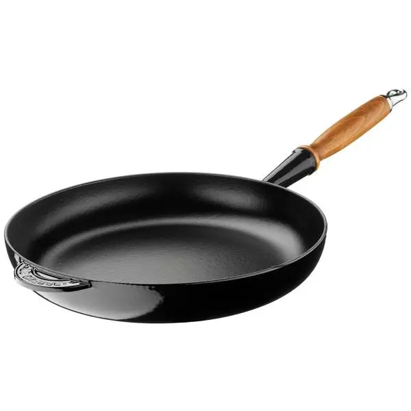 Stekepanne støpejern 28 cm svart