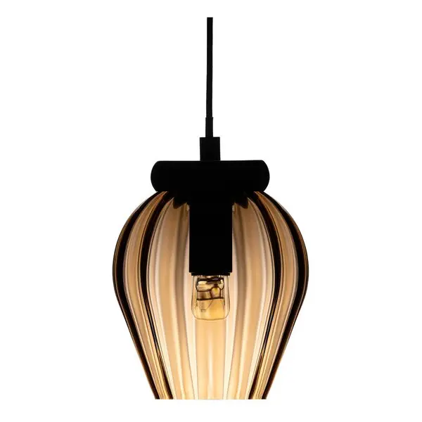 Rocks taklampe 16,5 cm caramel