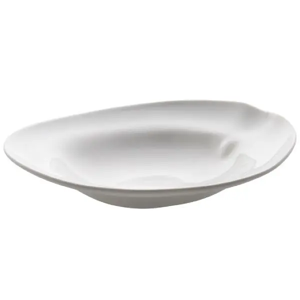 Shell dyptallerken 25x26x7 cm hvit