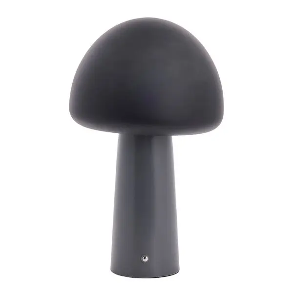 Nellie bærbar LED-lampe 33 cm mørkegrå