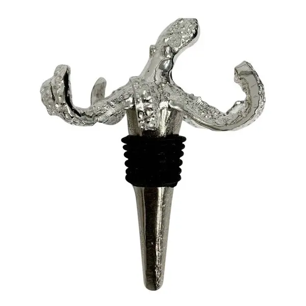 Octopus flaskekork sølv