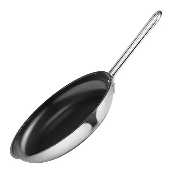 Stainless Steel stekepanne 32 cm keramiske Slip-Let® belegget