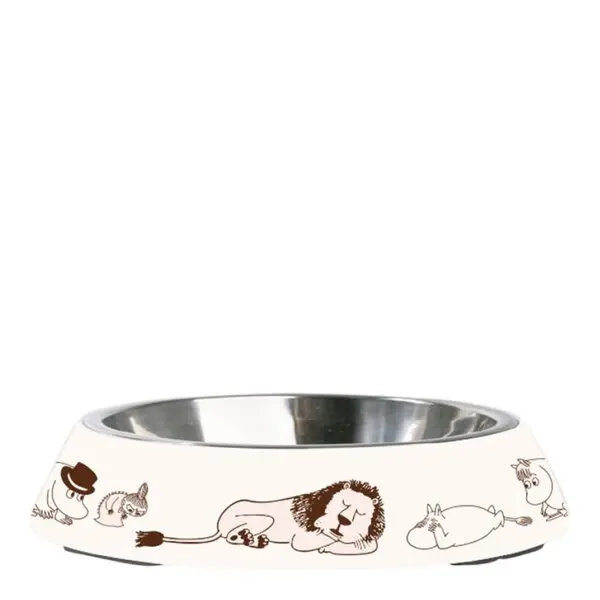 Mummi Pets kattematskål 15,5x15,5 cm beige