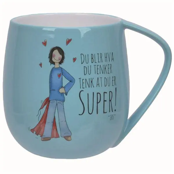 Krus 40 cl super blå