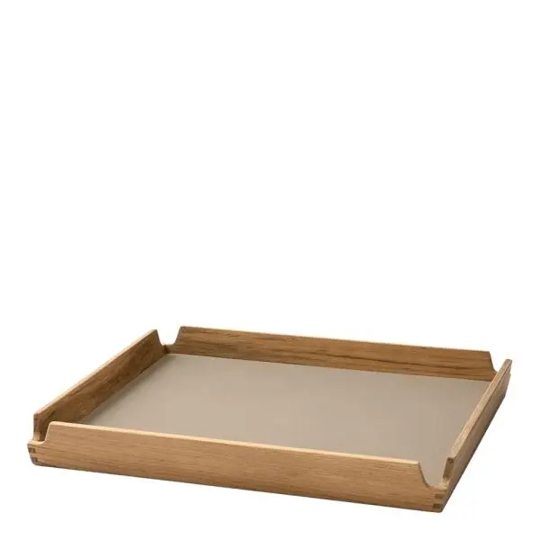 Airy teak brett small 30x30 cm nupo clay brown