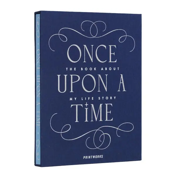 Once Upon a Time livshistoriebok blå