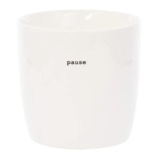 Krus pause 30 cl hvit