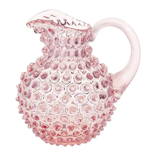 Hobnail karaffel 1L rosaline 18 cm