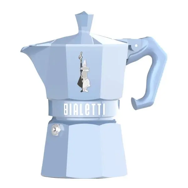 Bialetti - MOKA EXCLUSIVE 3TZ light blue