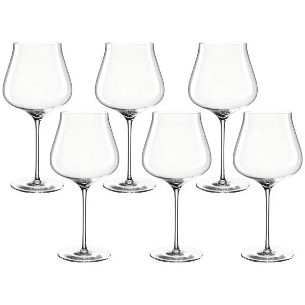 Brunelli burgunder glass 77 cl 6 stk