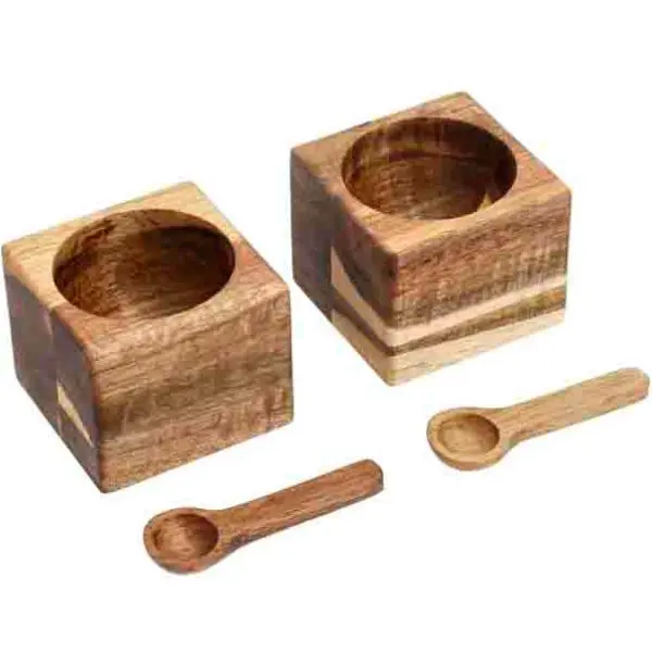 Miniskålsett 6x6x5 cm 2 stk akasietre