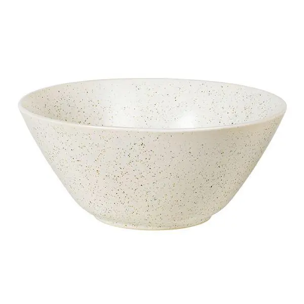 Nordic Vanilla skål 25 cm kremhvit